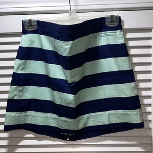 Gap striped mini skirt